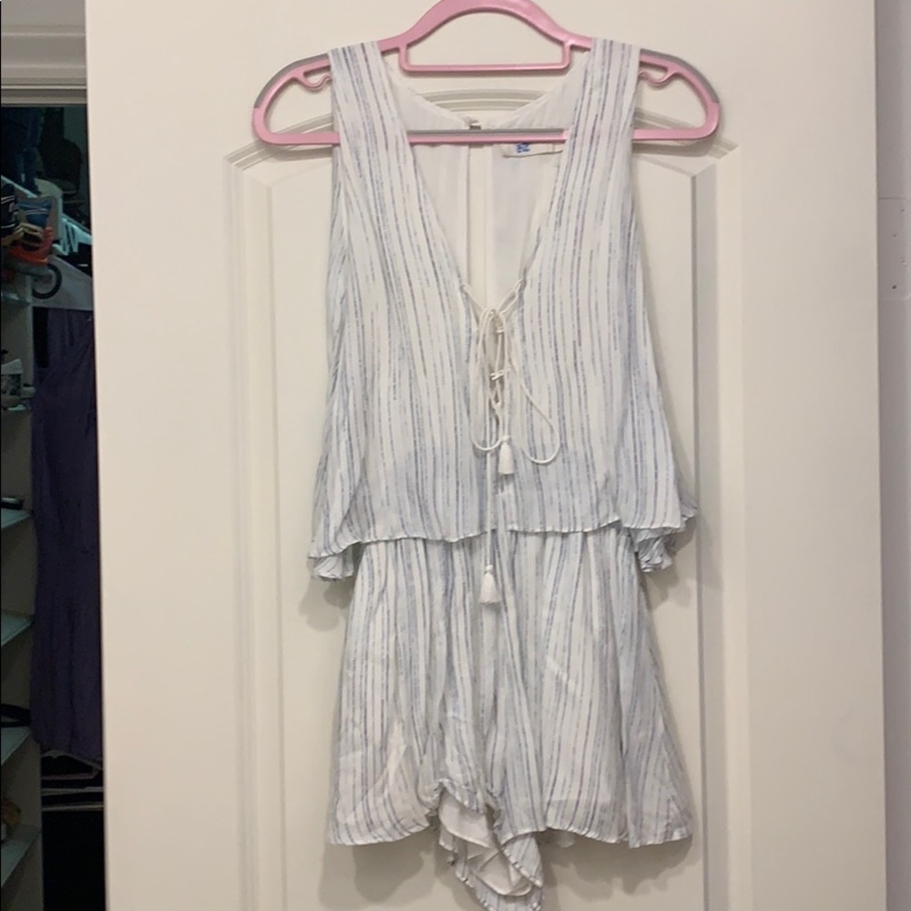 Shop Planet Blue romper / beach cover up